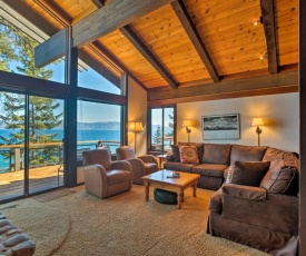 Lakefront Tahoe Home with View 1 Mi to XC Ski Area