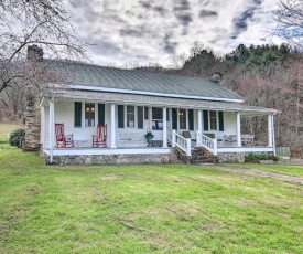 100 Acre Woods Blue Ridge Cottage with Pond and Views