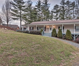 Family Home with Fire Pit 10 Mi to Asheville!