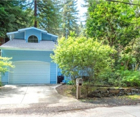 Blue Cherry! Redwoods! BBQ Grill! Fire Table! Ping Pong! Fast WiFi!! Dog Friendly!