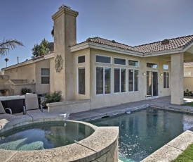 Country Club Home with Pool and Spa, 2 Mi to Coachella