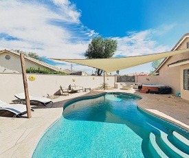 New Listing! Stylish Getaway with Pool & Hot Tub home