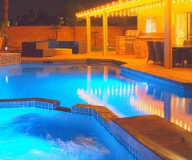 NEW! La Quinta Luxury Retreat - Saltwater Pool, Game Room, BBQ, Family Fun!