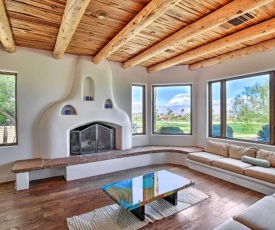 Luxe Adobe Retreat with Mountain and Golf Course Views!