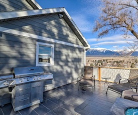 Updated Mountain-View Getaway with Private Hot Tub!