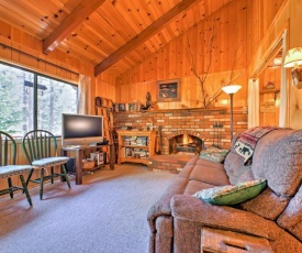 Big Bear Lake Cabin with Deck about 7 Mi to Ski Slopes!