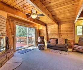 Walk to Big Bear Lake Cabin with Deck, Hot Tub and WiFi