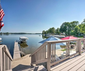 Lake George Cottage with Dock, Fire Pit and Kayaks