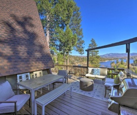 Great Home with 3 Decks and Views of Lake Arrowhead!