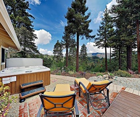 New Listing! Redwood Enchantment withHot Tub & Views home