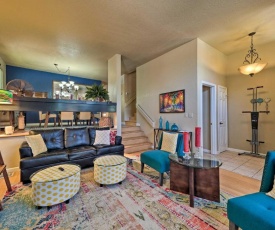 Deluxe Townhome with Deck, 2 Mi to Downtown Modesto!