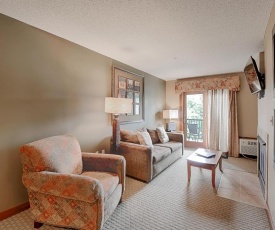 A207- One bedroom suite, has a private balcony to enjoy views of the lake!