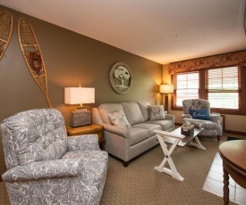 A208- One bedroom suite, standard view with a cozy fireplace!