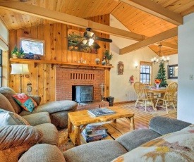 Big Bear Cabin with Private Deck and Hot Tub near Resorts