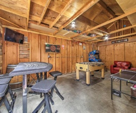 Cozy Big Bear Home with Yard, Deck and Playroom and Arcade