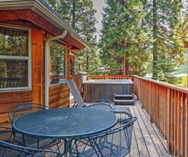 Shaver Lake Cabin with Hot Tub, Deck and Trail Access!