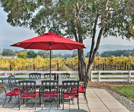 Beautiful Sonoma House with Patio and Vineyard Views!